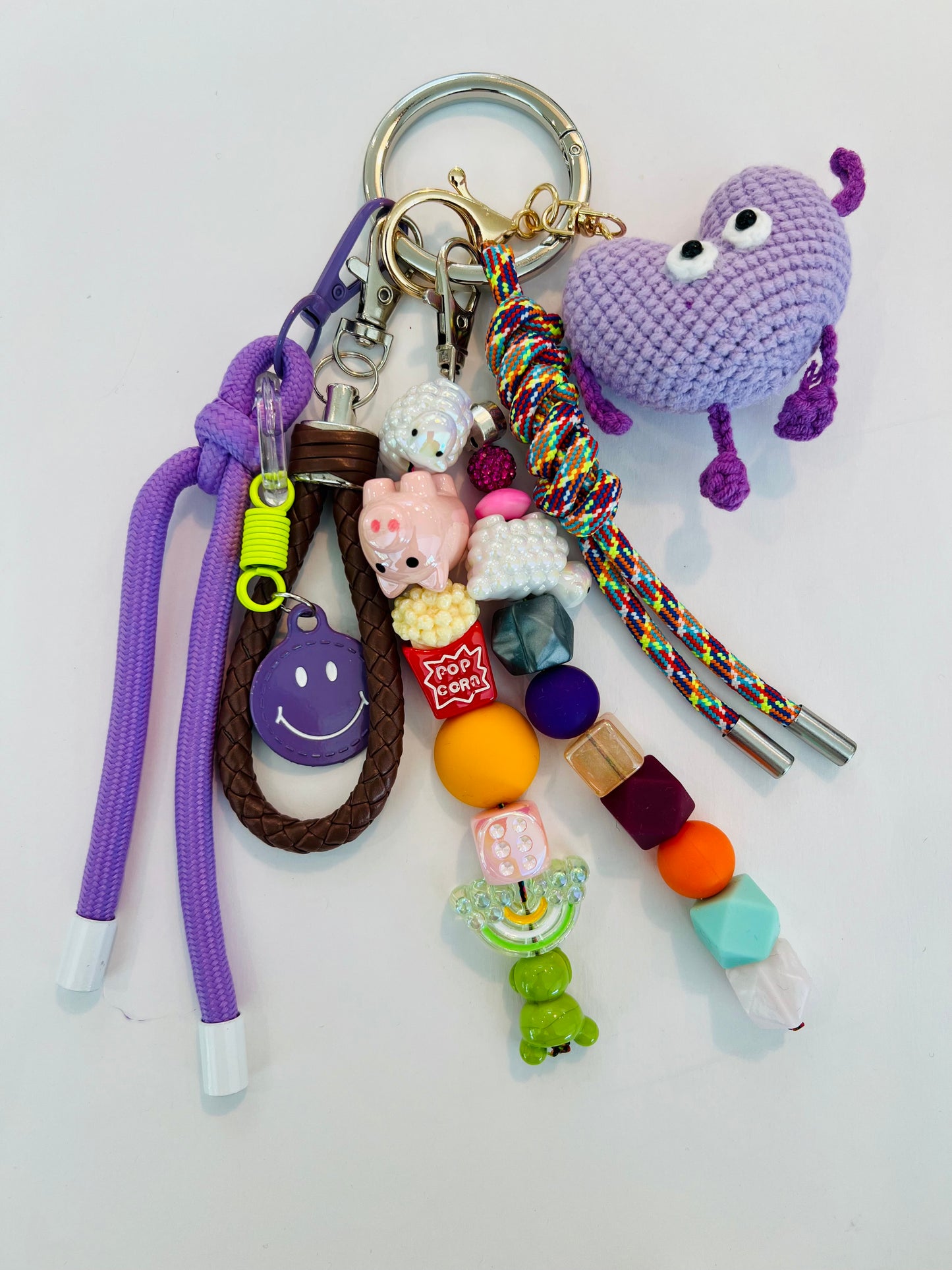 The beads are upside down